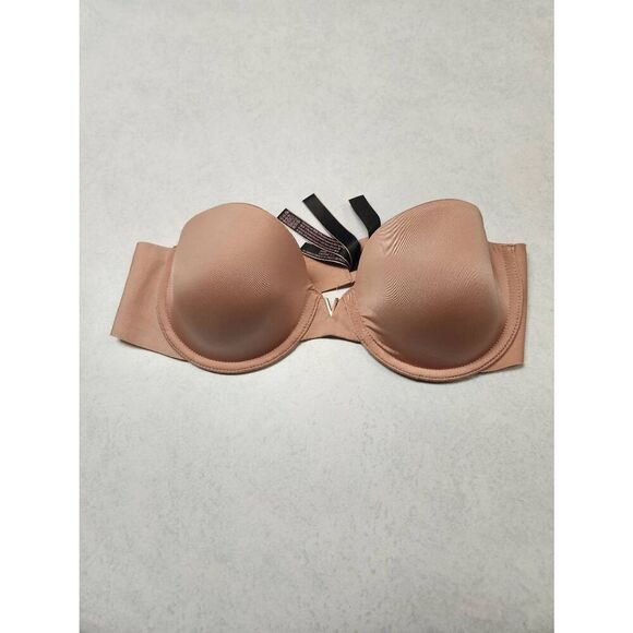 Victoria's Secret size 34C Very Sexy Strapless Bra Nude - Picture 1 of 3